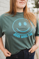 JESUS LOVES YOU Comfort Colors Tee